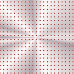 Saco de Presente Transparente C//50 35x53 Poa Vermelho Gala R-916