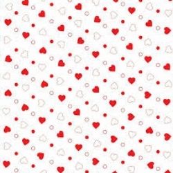 Saco de Presente Tr C/50 25x35 Heart Gala Ref -912