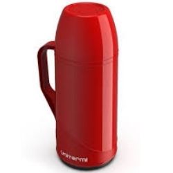 Garrafa Térmica Lisboa 1L Vermelha Eco Unitermi Ref:8.1.542R