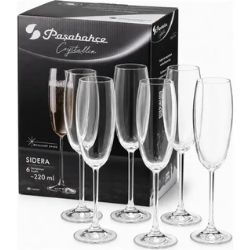 Taça de Vidro Fratelli Crystallin Sidera 220ml C/6un. Ref:642515