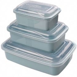Conjunto Potes Retangular Giplás C/3un. 400ml/850ml/1,5L Sortido Ref:0314-000 - Imagem 3