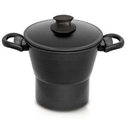 Cuscuzeiro Inteirico 16cm 2,3L Antiaderente Nigro Ref:31202