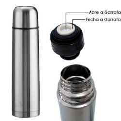 Garrafa Aço Inox 750ml 6,5x24cm Flashgoods Ref:F5064 - Imagem 3