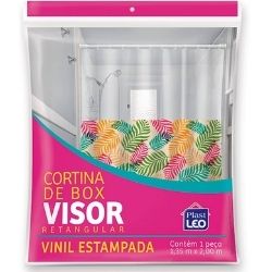 Cortina de Box Estampado 1,35x2m Plastleo Ref:312-912
