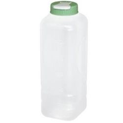 Jarra de Plástico Quadrada 1,3L Injetemp Ref:7650