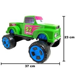 Brinq Timplast Carro Pick-Up Monster Ruster Solapa Sortido Ref:PR79