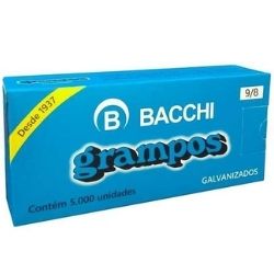 Grampo 9/8 Galvanizado C/5000un Bacchin Ref:21564