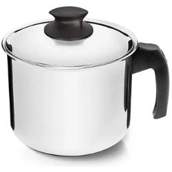 Fervedor C/Tampa Criativa Polido 16cm 2,5L Nigro Ref:47306