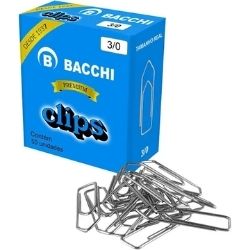 Clips Aço Galvanizado N°3/0 CP C/25un Bacchin Ref:53084