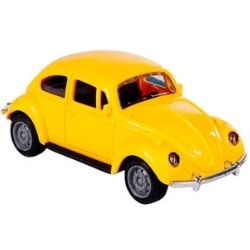 Brinq Polibrinq Carrinho Mini Fusca Plástico C/Fricção Sortido (CX/12un) Ref:CAR905