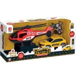 Brinq BS Toys Traffic Service na Caixa Sortido Ref:622