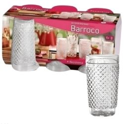 Copo de Vidro Wheaton Barroco Com 6 Unidades R-5368